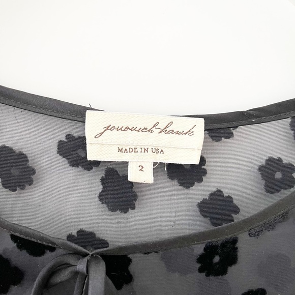 Jovovich-hawk Sheer patterned dress - Picture 5 of 8